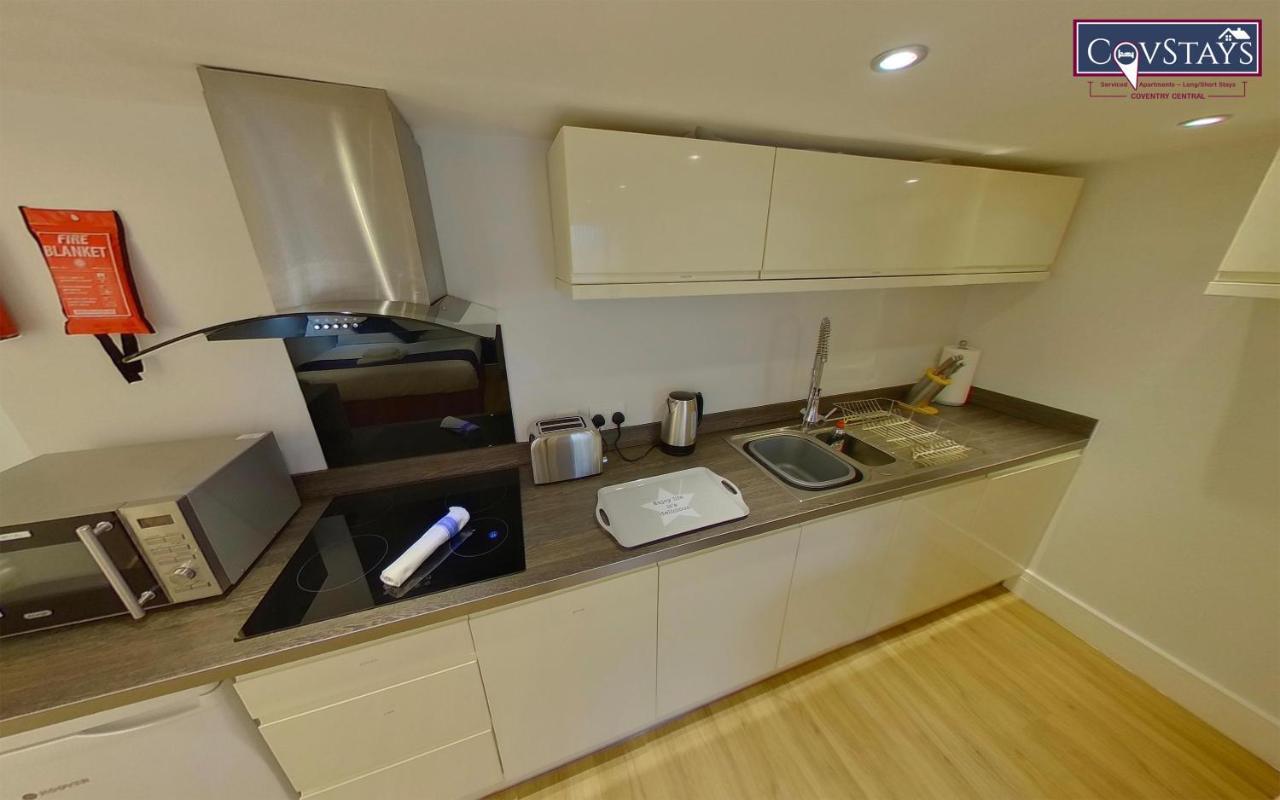 Cosy Escape - Studio Apartment In Coventry City Centre Екстер'єр фото